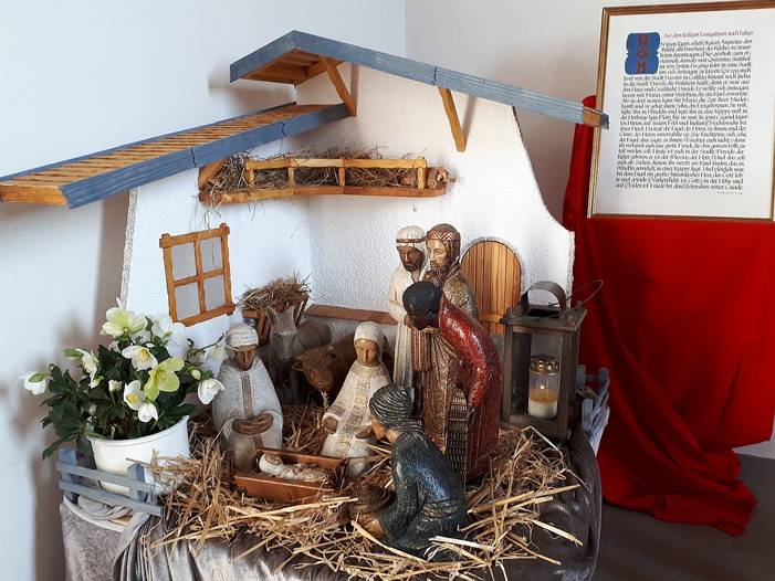 Neue Weihnachtskrippe 2019